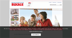 Desktop Screenshot of montagebetrieb-bueckle.de